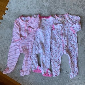 Baby girl sleepers!